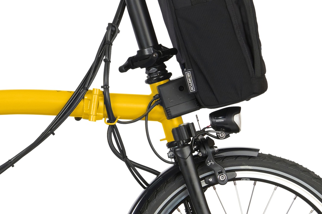 Brompton C-line eléctrica "Bumblebee" 2023