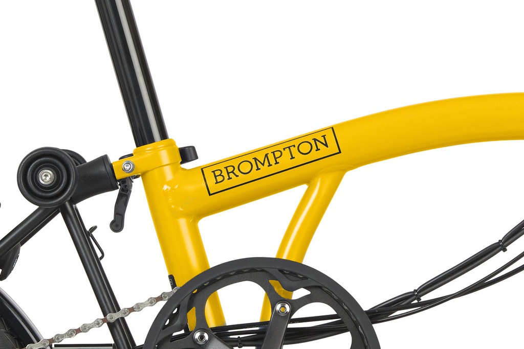 Brompton C-line eléctrica "Bumblebee" 2023