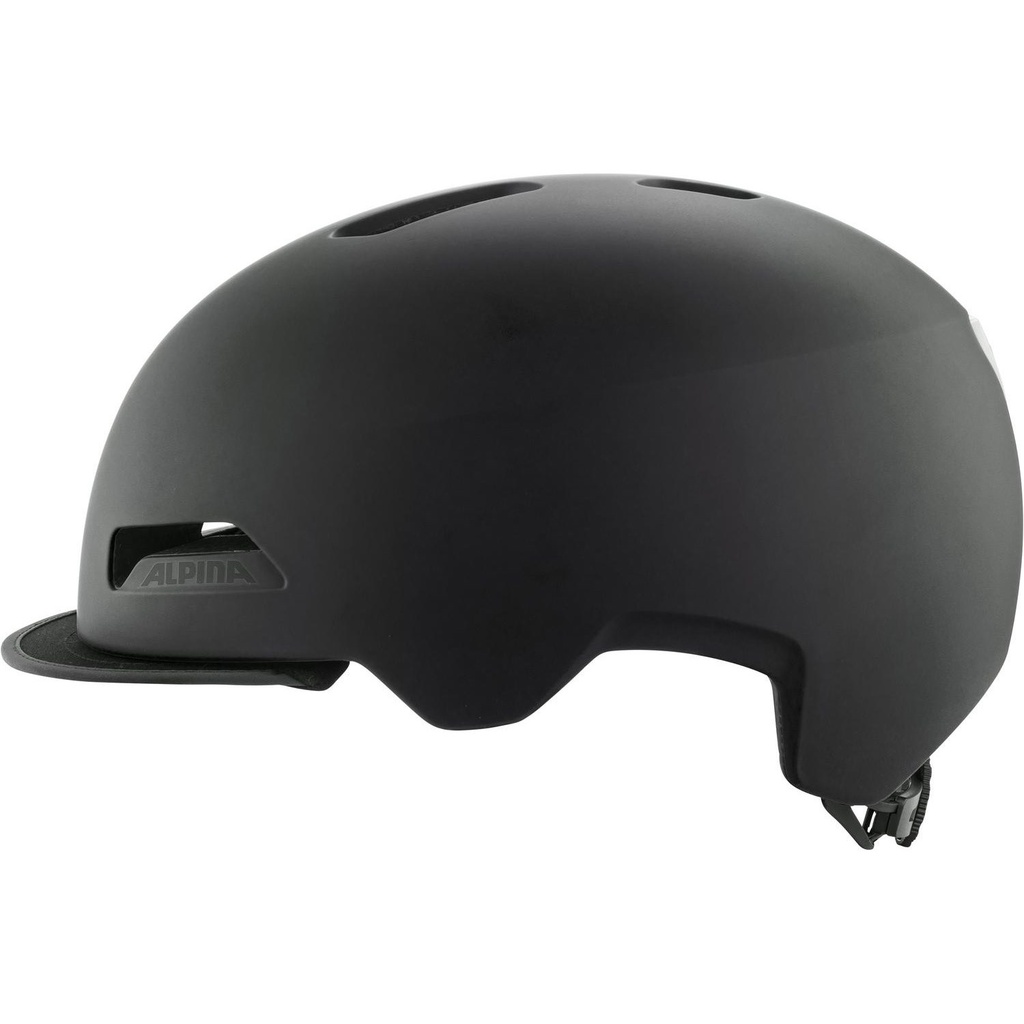 ALPINA casco Brooklyn negro mate