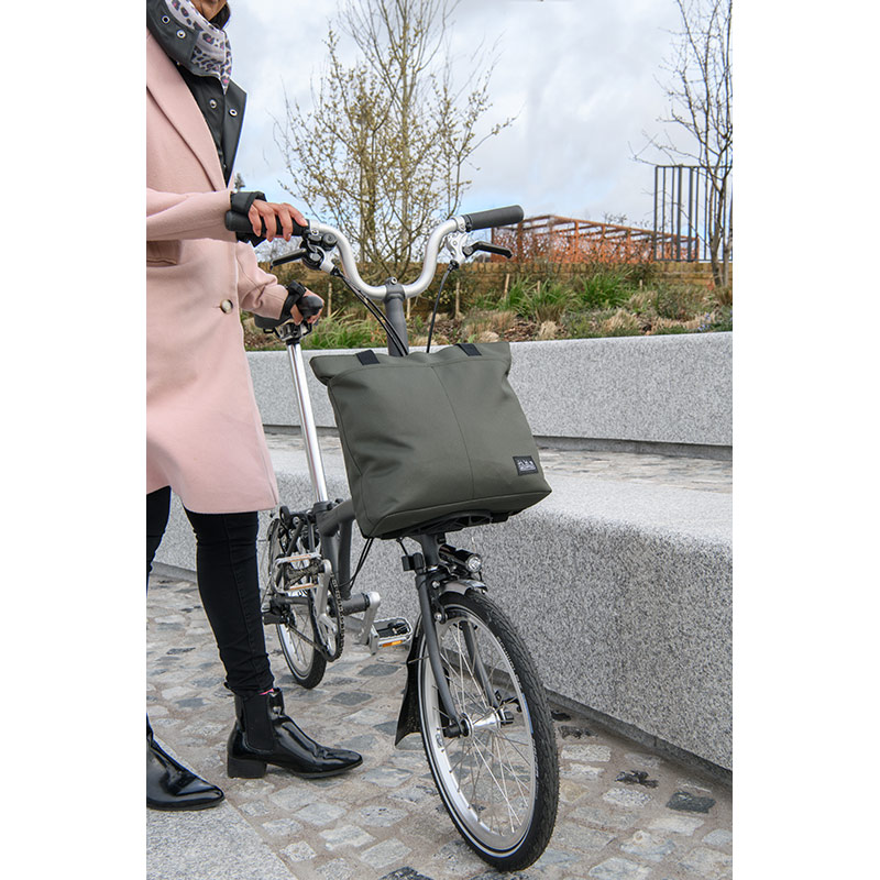 BROMPTON BOROUGH Tote Bag S olive