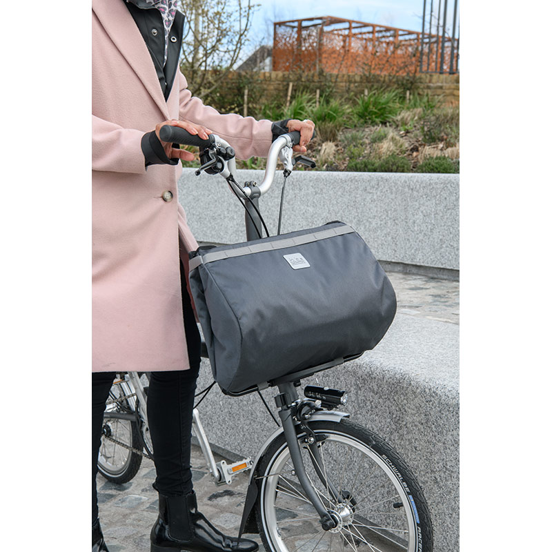 BROMPTON BOROUGH cesta L gris oscuro