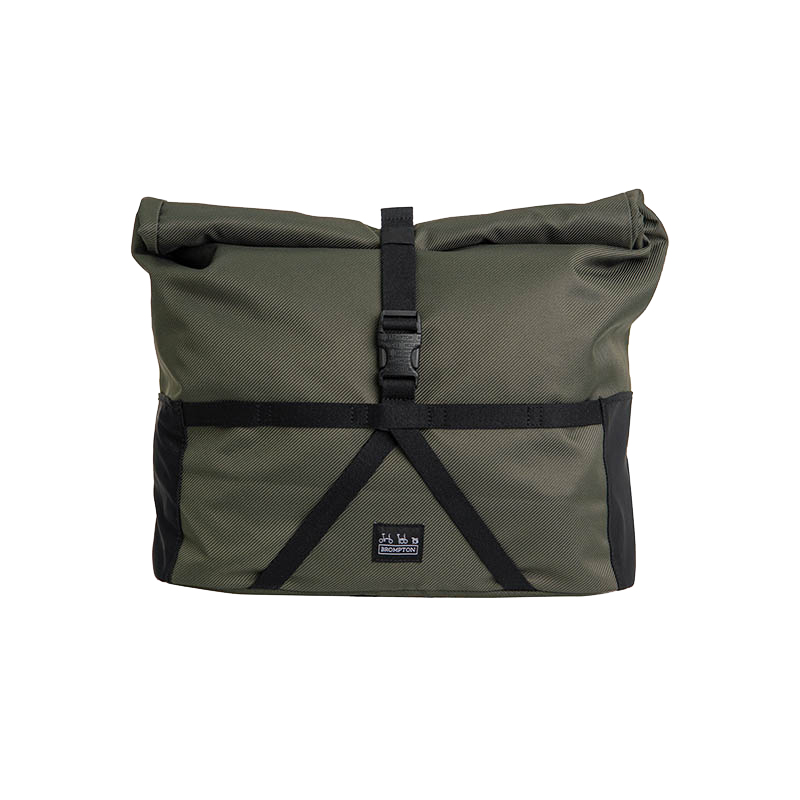 BROMPTON BOROUGH bolsa M OLIVE con estructura