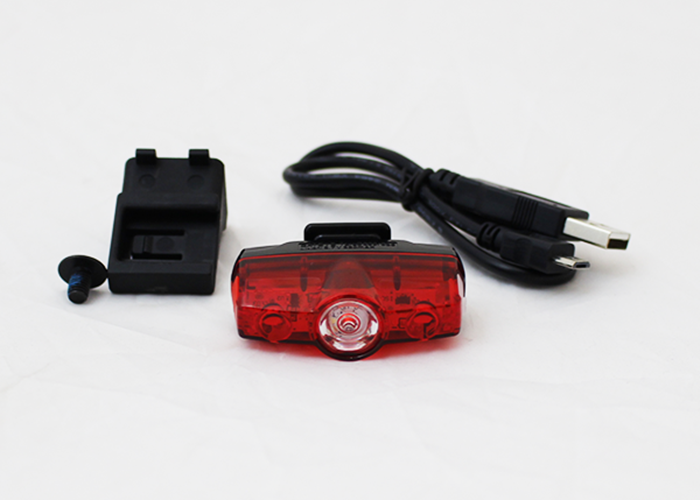 BROMPTON luz trasera USB Cateye Rapid Mini con fijación al sillín