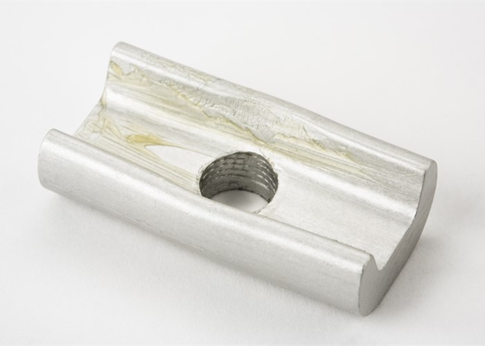 BROMPTON placa bisagra aluminio (plata)