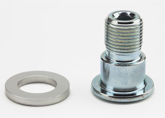 BROMPTON Recambio plegable pedal eje/tornillo - LH thread (acero)