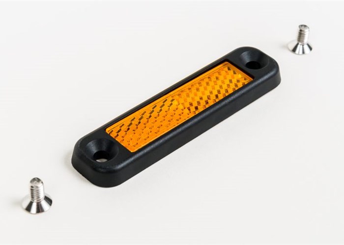 BROMPTON reflectante pedal plegable - MK2 (negro)