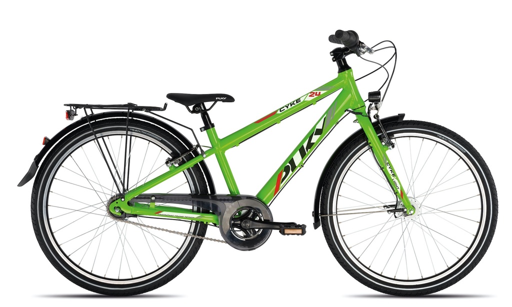 PUKY CYKE 24-7 LIGHT, aluminio, verde