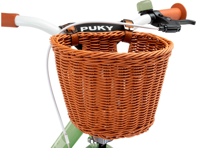 PUKY Chaos cesta manillar M marrón para bici 12”/scooter/caminador