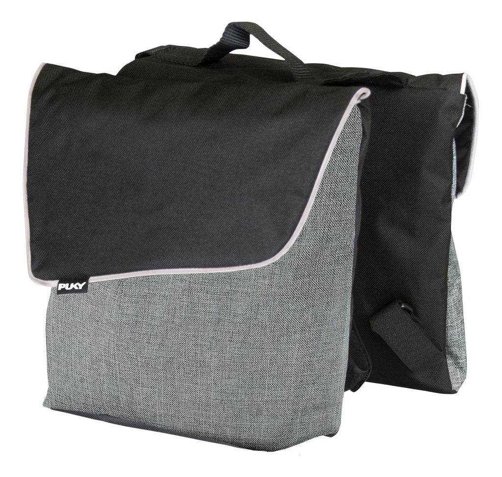 PUKY DT 3 grey, alforjas