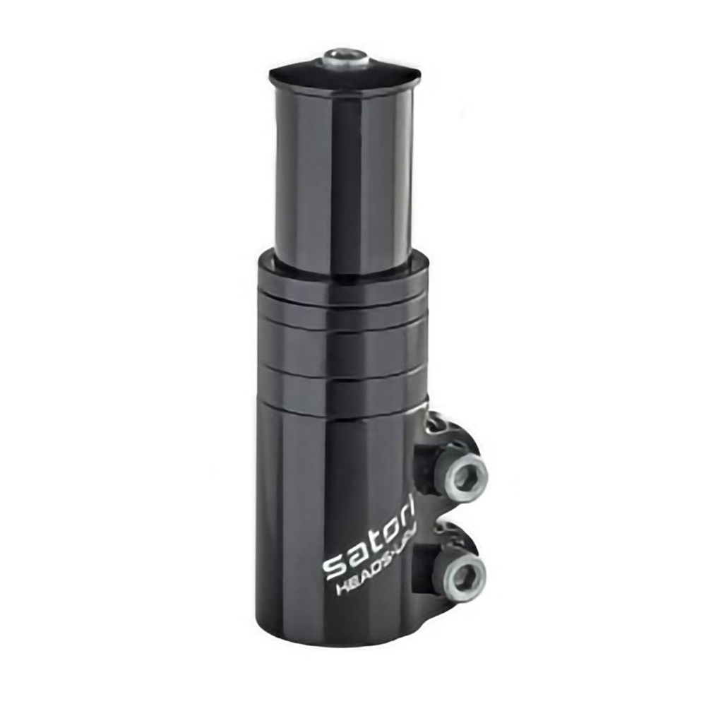 SATORI adaptador Ahead 1-1/8" +117mm (negro)