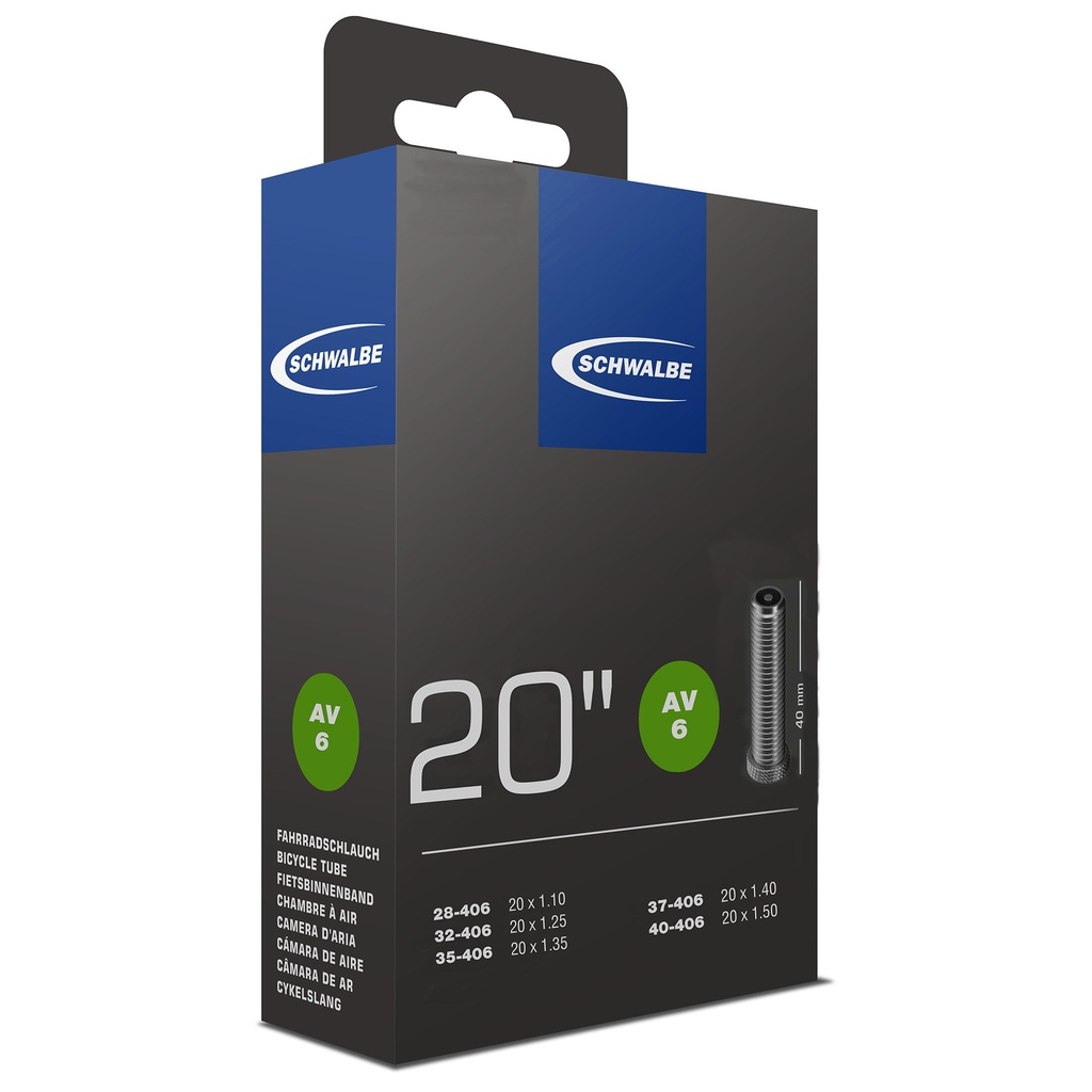 SCHWALBE AV6 cámara 406-28/40