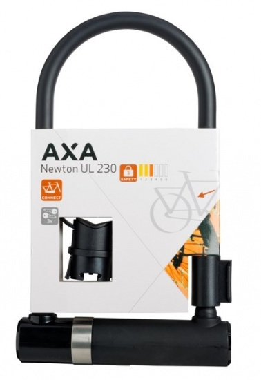 AXA Newton candado-U 230mm/14mm