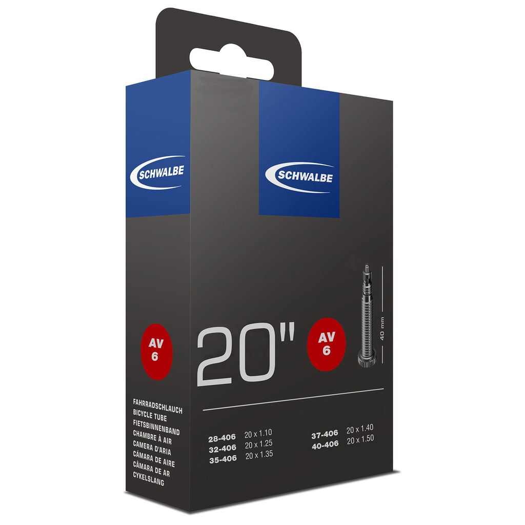 SCHWALBE cámara SV6 406-28/40