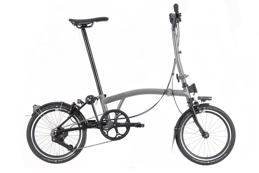 Brompton P-line Titanium, 4-speed NEW
