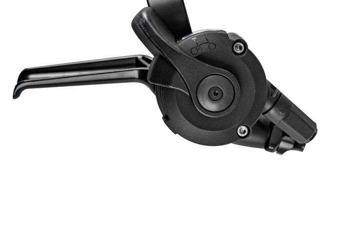 BROMPTON mando DR 4V + maneta de freno LH 4-speed (negro)
