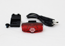 [Q100057] BROMPTON luz trasera USB Cateye Rapid Mini con fijación al sillín