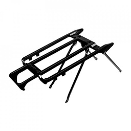 [Q100670] BROMPTON Rack set completa incl 4 rollers + Guardabarros - 6mm holes NEGRO