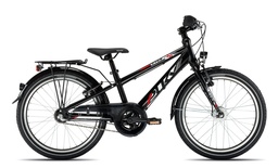 [4762] PUKY CYKE 20-3 Alu black, bicicleta aluminio, 3V-Nexus, V-brakes, freno contrapedal, dinamo al buje