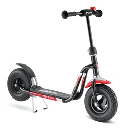 [5200] PUKY R03L Scooter, neumáticos de aire (negro)