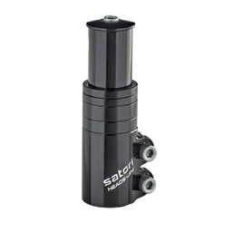 [CO0362] SATORI adaptador Ahead 1-1/8" +117mm (negro)